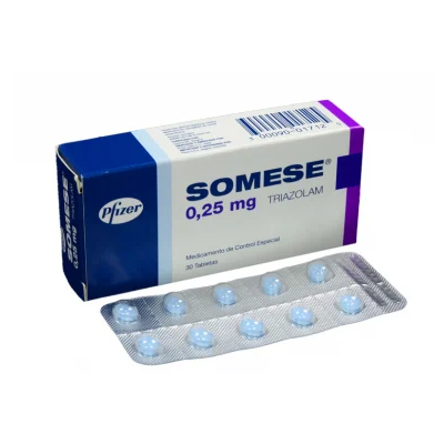 SOMESE 0.25 MG X 30 TAB