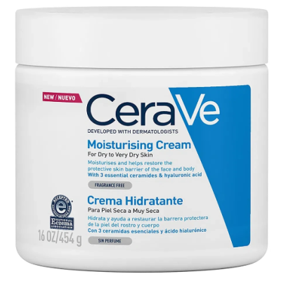 CERAVE CRM HIDRATANTE PIEL SECA x 454 GR