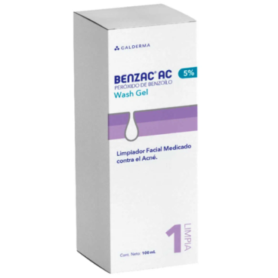 BENZAC AC WASH 5% GEL 100 GR