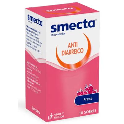 SMECTA X 10 SOBRES SABOR A FRESA