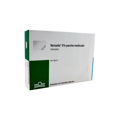VERSATIS 5% PARCHES 3 UNIDADES