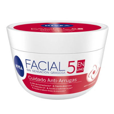 NIVEA CREMA FACIAL CUIDADO ANTI - ARRUGA