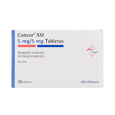CONCOR AM 5 MG/5 MG 30 TAB