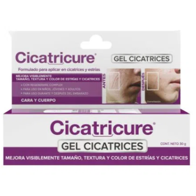 CICATRICURE CICATRICES Y ESTRI GEL X 30