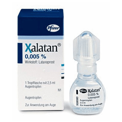 XALATAN 50 MCG/ML X 2.5 ML SOL