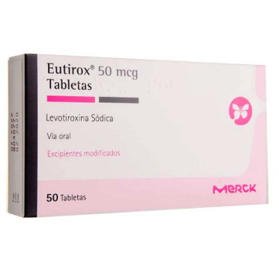 EUTIROX 50 MCG X 50 TBS