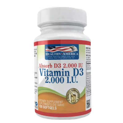 VITAMIN D3 2000 IU 100 SOFTGELS