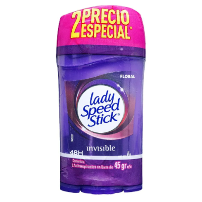 INACTIVOLADY SPEED STICK DESOD BAR INVIS