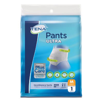 PANAL TENA PANTS ULTRA MEDIO PLUS CARE 1