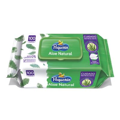 PEQUENIN PANITOS FLAT PACK ALOE 100 UDS