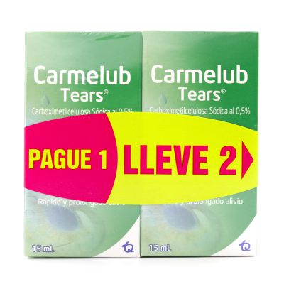 CARMELUB TEARS X 15 ML PAGUE 1 LLEVE 2