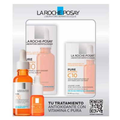 KIT ANTIEDAD PURE VITAMIN C10 x 30 ML +