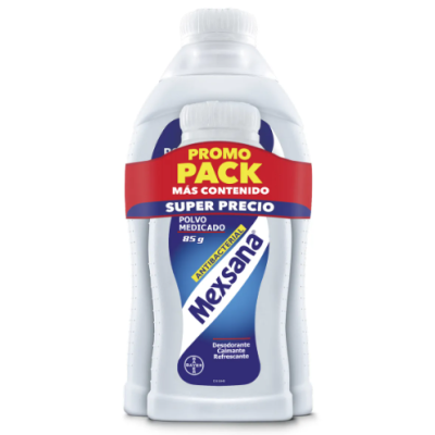 TALCO MEXSANA 150 GR +TALCO MEXSANA 85 G