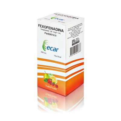 FEXOFENADINA JARABE 30 MG 150 ML