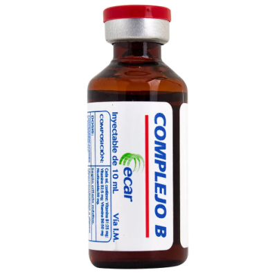 COMPLEJO B X 10 ML ECAR
