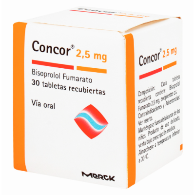 CONCOR 2.5 MG X 30 TAB
