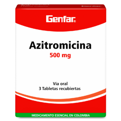 AZITROMICINA 500 MG x 3 TAB GF