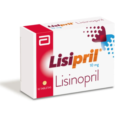LISIPRIL 10 MG X 10 TBS
