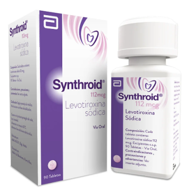 SYNTHROID 112MCG POTE 90 TAB