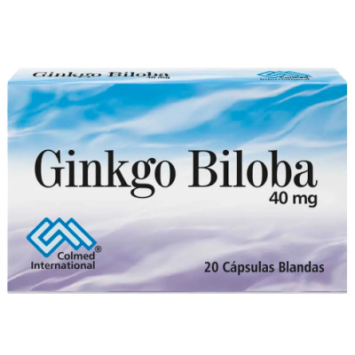 GINKGO BILOBA 40 MG 20 CAP