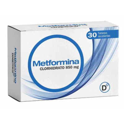METFORMINA 850 MG X 30 TAB PROCAPS
