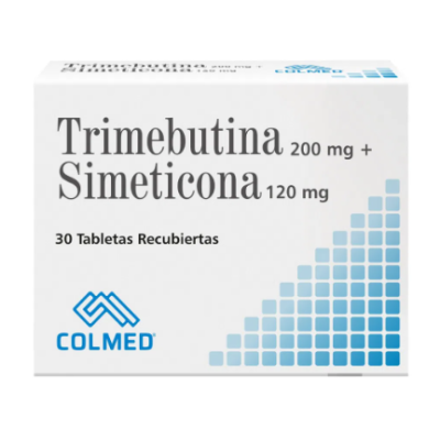TRIMEBUTINA SIMETICONA 200 - 120MG X 30