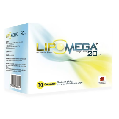 LIPOMEGA 20 MG 30 CAP