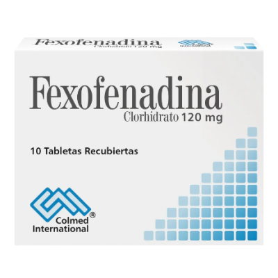 FEXOFENADINA 120 MG 10 TAB PC