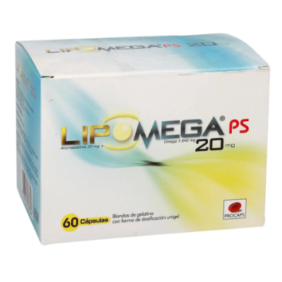 LIPOMEGA 20 MG 60 CAP