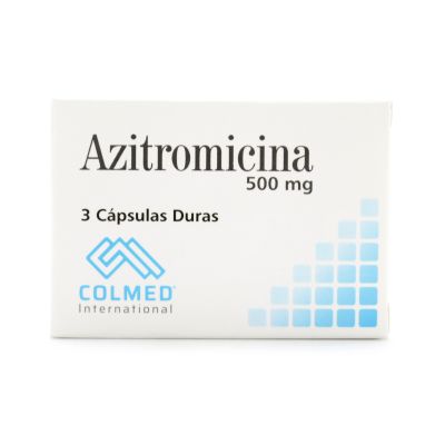 AZITROMICINA 500 MG X T BS COLMED