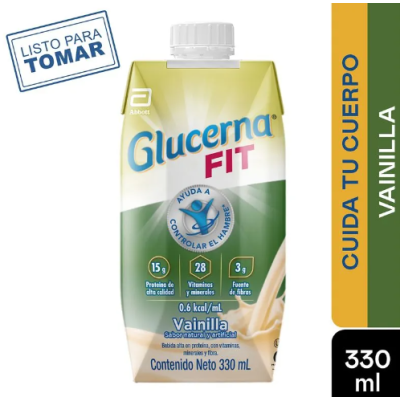 GLUCERNA FIT VAINILLA 330 ML