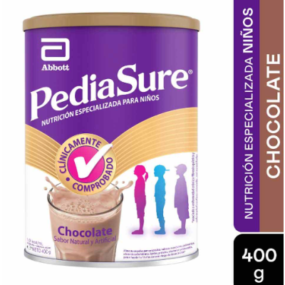 PEDIASURE POLVO X 400 GR CHOC