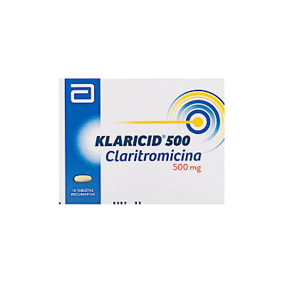 KLARICID 500 MG X 10 TAB