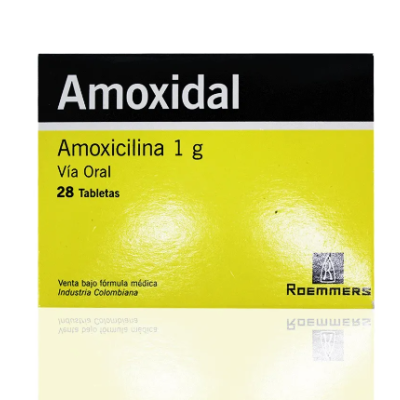 AMOXIDAL 1 GRAMO 28 TABS
