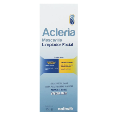 ACLERIA MASCARILLA LIMPIADOR FACIAL x 15