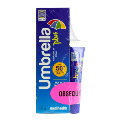 UMBRELLA PLUS 50+ 120 GR+UMBRELLA KIDS 1