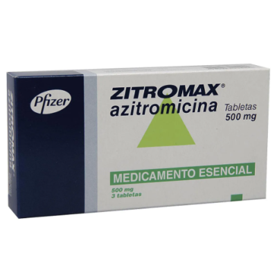 ZITROMAX 500 MG X 3 TAB