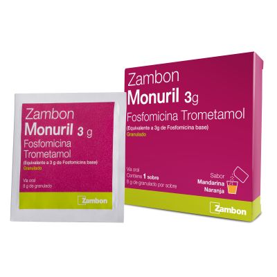 MONURIL 3 GRAMOS x 1 SOBRE SABOR A NARAN