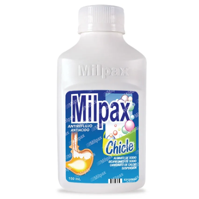 MILPAX SUSP X 150 ML CHICLE