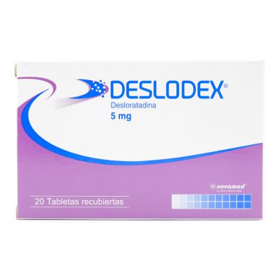 DESLODEX DESLORATADINA 5 MG 20 TAB