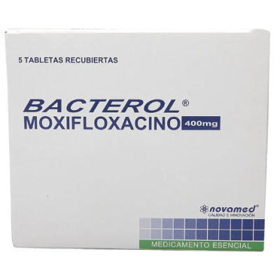 BACTEROL X 400 MG X 5 COMP