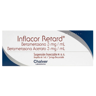 INFLACOR RETARD 3+3 X 1 ML +JE