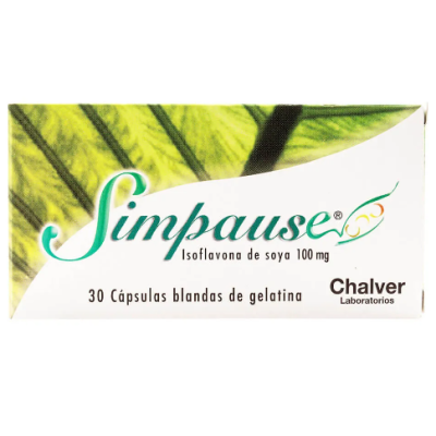SIMPAUSE 100 MG CJA X 30 TBS (ISOFLAVONA