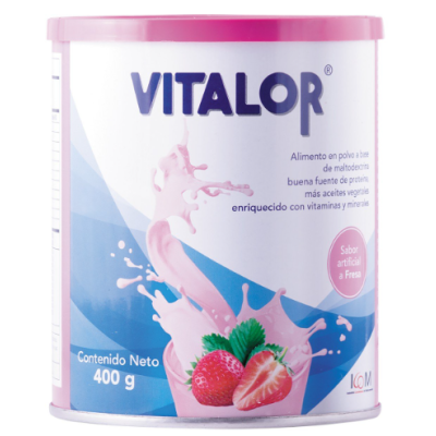 VITALOR VITAMINAS FRESA 400 GR