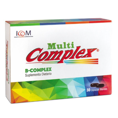 MULTICOMPLEX B-COMPLEX X 30 CAP