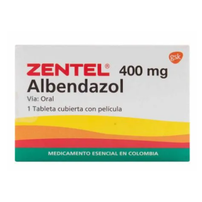 ZENTEL 400 MG X 1 TAB