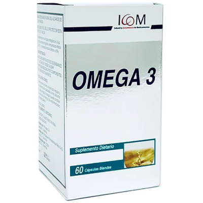 OMEGA 3 300 MG 60 CAPS ICOM