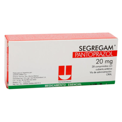 SEGREGAM 20 MG 28 COMP