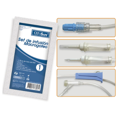 EQUIPO MACROGOTEO SIN AGUJA ALFA