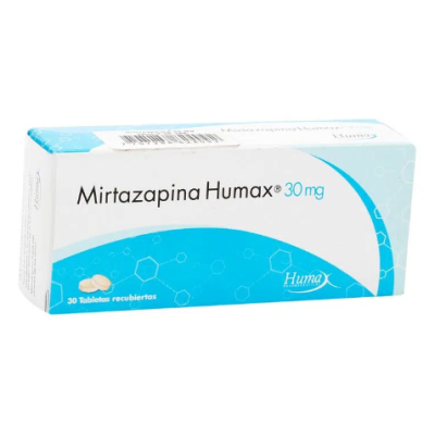MIRTAZAPINA HUMAX  30 MG 30 TAB